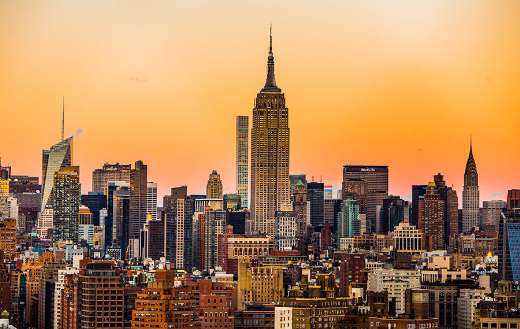 New York empire state building