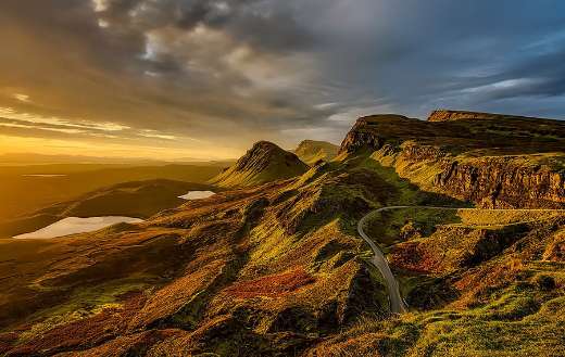 Scotland mountains landscape