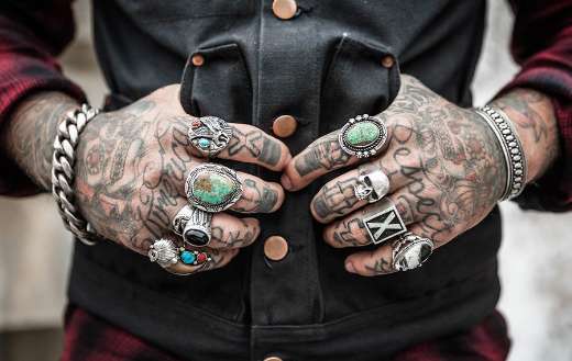 Hands tattoos drawing design accessories