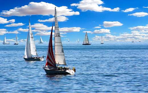 Sailing boat vacations holiday summer