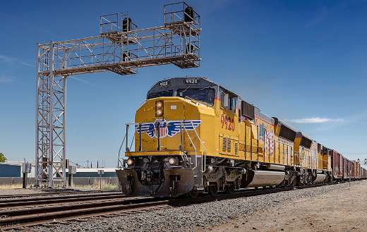 California yellow train puzzle