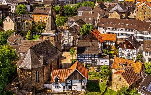 Beautiful city architecture puzzle