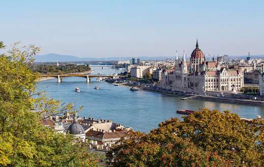 Hungary Budapest Danube City puzzle