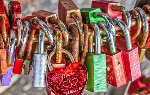 Love locks online