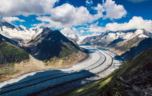 Valais Alpine mountains glacier Switzerland online