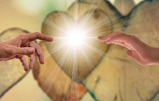 Faith love hope hands online