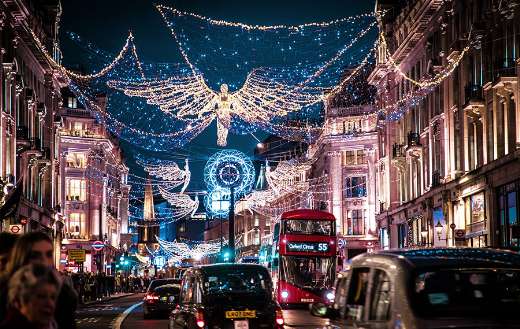 Christmas regent street London United Kingdom