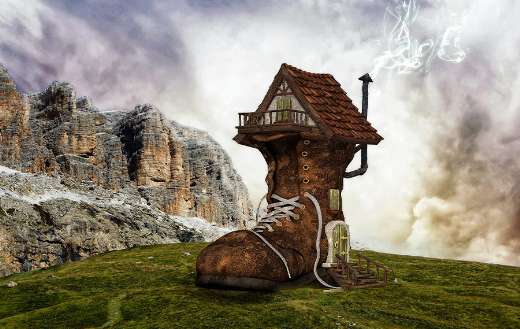 Fantasy house puzzle