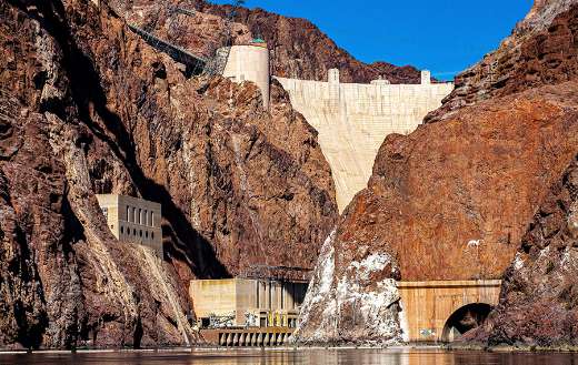 High brown rocky mountain puzzle