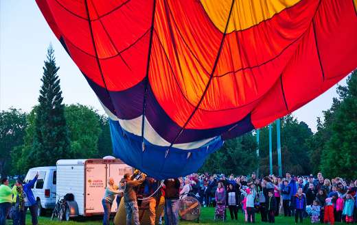 Hot air balloon online