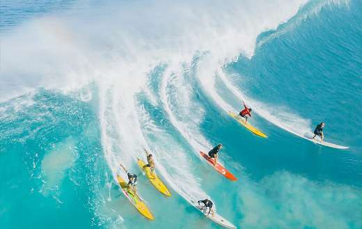 People surfing online