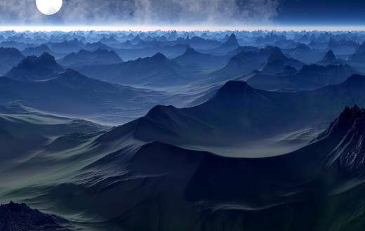 Sand dunes at night puzzle