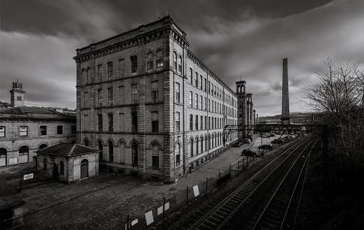 Old factory building puzzle