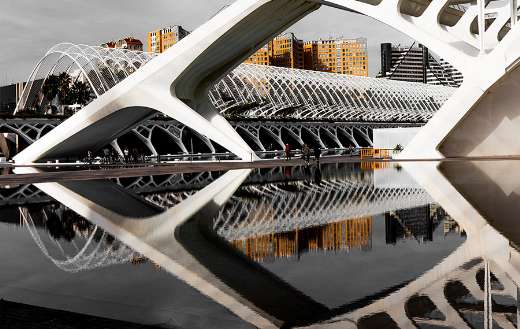 Architecture photography of grey steel building