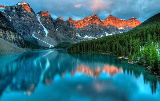 Banff national park rocky mountain Canada