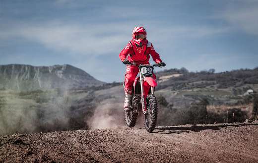 Motor cross race sport puzzle