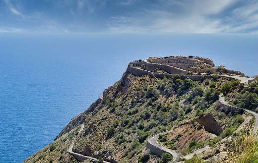 Roads mountain nature