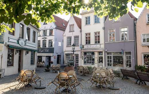 Bremen Schnoor historic center