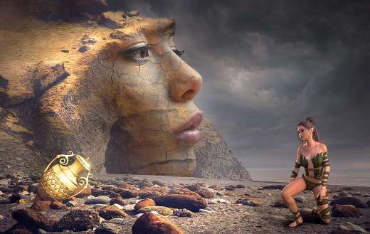 Mystical darling vase beach online