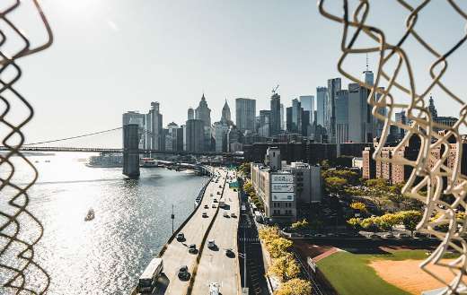 New York Brooklyn bridge river road puzzle