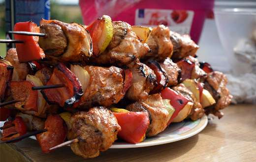 Shashlik grill puzzle