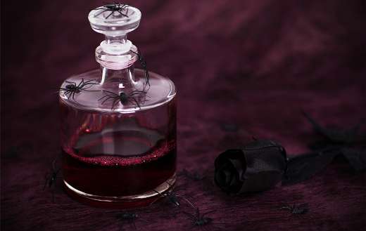 Arachnophobia black creepy blood online