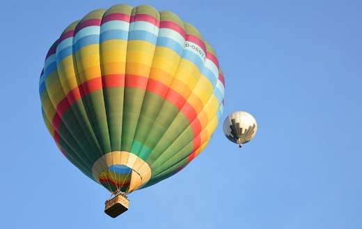 Captive hot air balloon ride online
