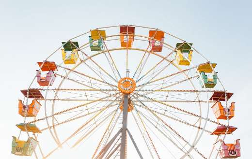 Ferris wheel attraction ride online