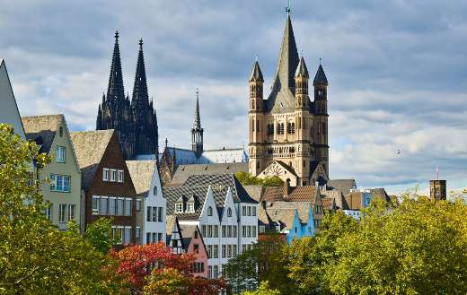 Koeln City buildings church online