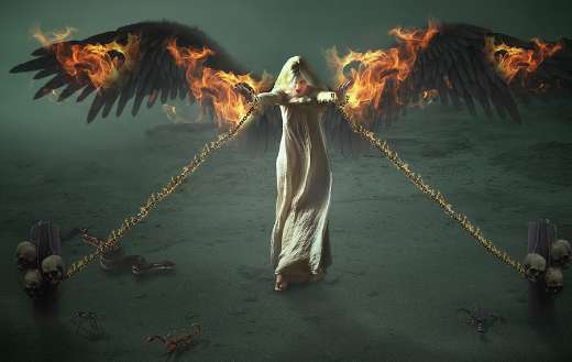 Mystical fantasy mood puzzle