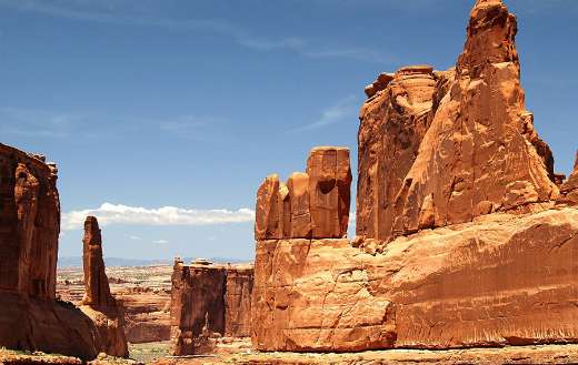 Rock formation scenery online