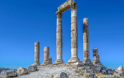 Roman temple of hercules