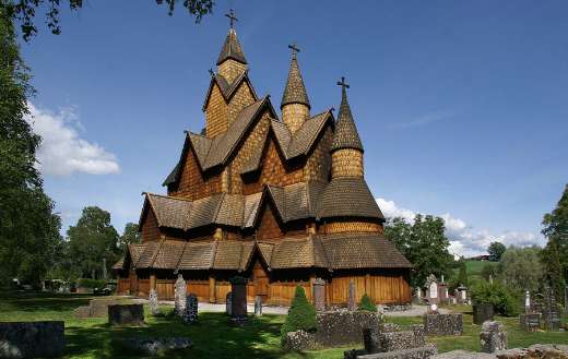 Stave church Norway puzzle