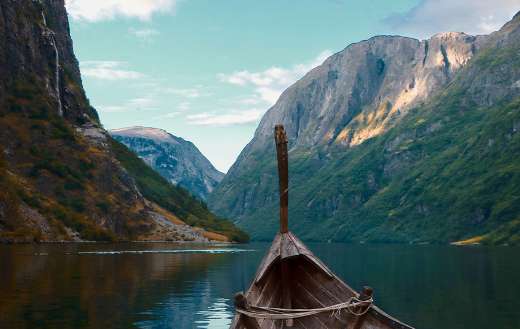 Viking drakar boat online