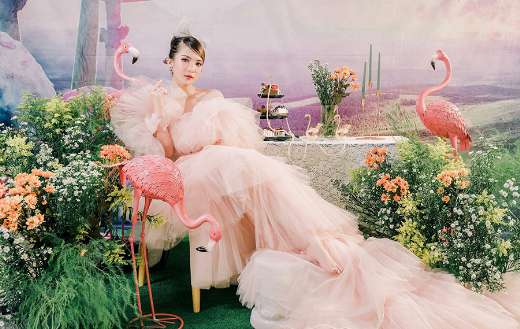 Woman fashion style puzzle