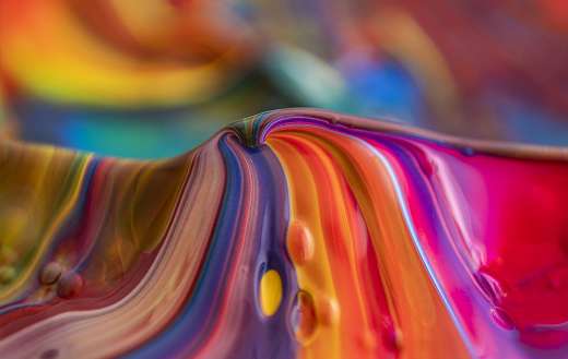 Abstract colorful art paint online