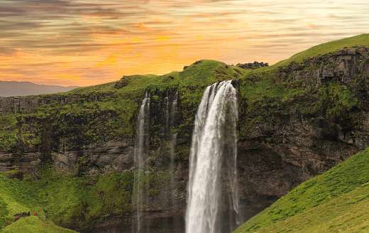 Beautiful waterfall online