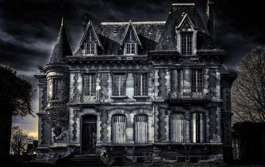 Old villa mansion puzzle