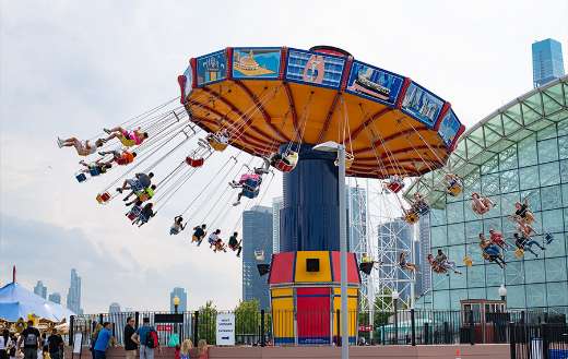 Swing carousel time puzzle