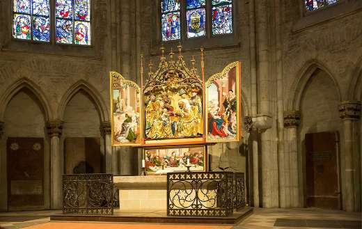 Ulm minster gothic style main church Baden Württemberg
