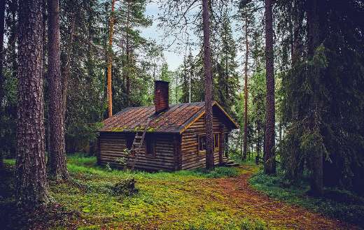Finland log cabin puzzle
