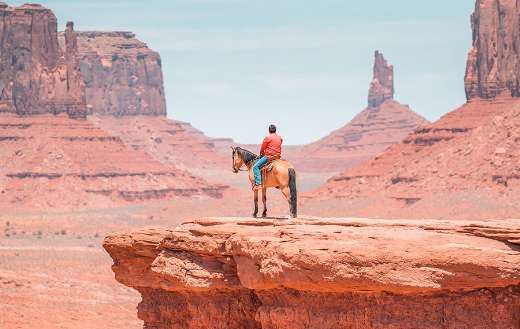 John Wayne Point Monument Valley Air Tours with Westwind Air Service