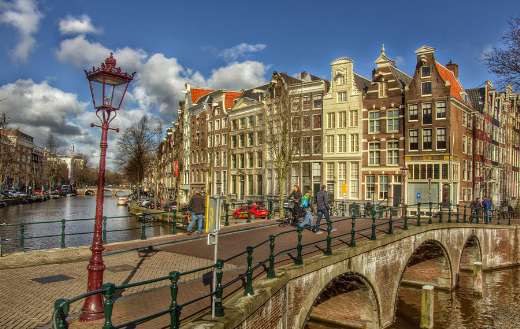 Keizersgracht Amsterdam inner city puzzle
