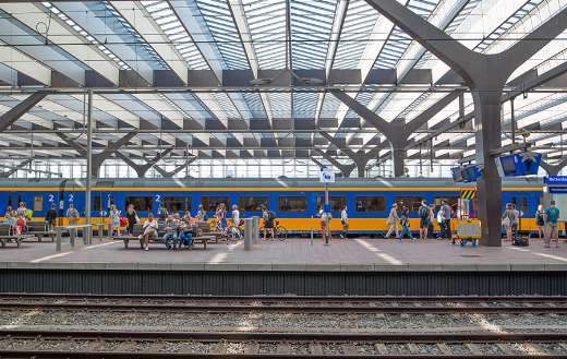 Rotterdam train station puzzle