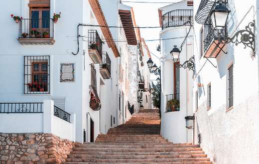 Costa blanca coast Alicante Spain