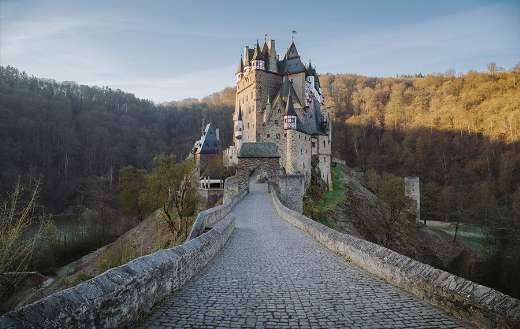 Famost Eltz castle Wierschem Rheinland Pfalz Germany