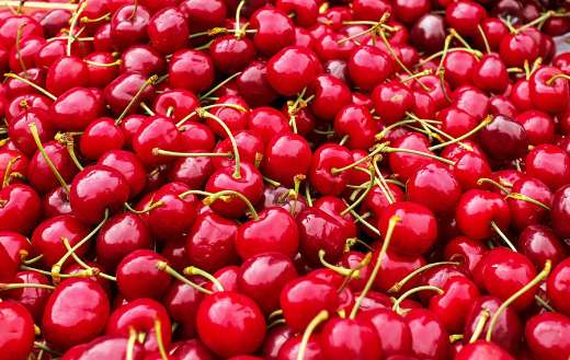 Fruity sweet cherries puzzle