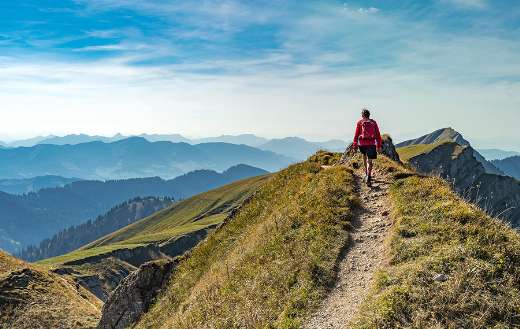Hiking in the Allgau Alps online