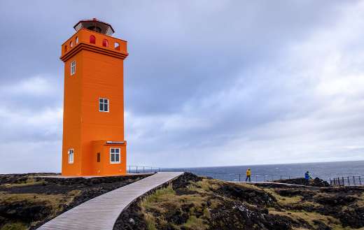 Orange lighthouse puzzle