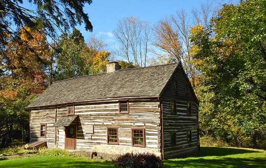 Pennsylvania log cabin structure